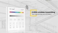 MIBOXER / Mi-Light - Fernbedienung Wandsteuerung Smart Panel - 4 Zonen - RGB-W