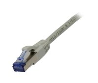 Patchkabel RJ45, CAT6A 500Mhz, 0.5m, grau, S-STP(S/FTP),...