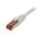 Patchkabel RJ45, CAT6 250Mhz, 2m grau, S-STP(S/FTP),TPE(Superflex)