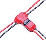 LED FLEX Strip zub. Easy Connect T shape for 2 line red