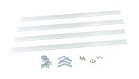 Einbaurahmen weiß für LED Panels 120x30cm 1200x300mm