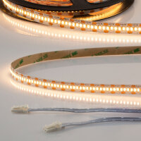 SYS-MiniAMP - LED CRI925 Flexband, 12V DC, 6W, IP20, 2500K, 120cm, beids. 30cm Kabel + maleAMP, 300 LED/m