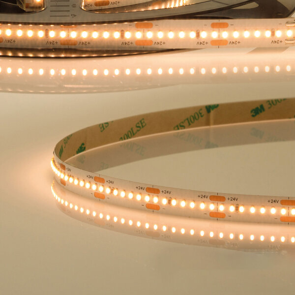 LED CRI925 Linear8 Flexband, 24V DC, 15W, IP20, 2500K, 5m Rolle, 280 LED/m