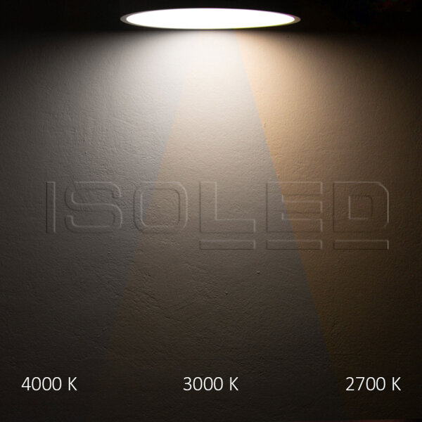 LED Deckenleuchte PRO weiß, 30W, rund, 300mm, ColorSwitch 2700K|3000K|4000K, dimmbar