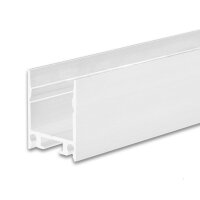 LED Aufbauleuchtenprofil HIDE SINGLE Aluminium weiß...