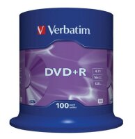 DVD-Rohling 4,7GB - 100er - Spindel - Verbatim