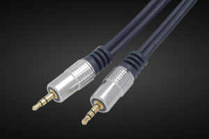 Kabel HiFi Audio Klinke Anschluss (St/St) 3,0m *shiverpeaks*