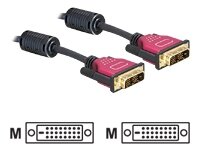 Kabel Video DVI 24+1 ST/ST  2,0m *DeLock*