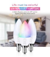 MIBOXER / Mi-Light - LED Retrofit E14 - 4W - RGB-WW...