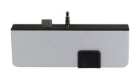 Plusonic Docking Adapter/Hub für Microsoft Surface Go, 5in1: USB 3.0/RJ45 Gigabit-Ethernet/Type-C/HDMI/AUX