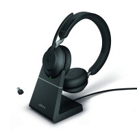 Jabra Evolve 2 65 Link380a MS Stereo Stand Black