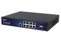 ALLNET Switch smart managed 8 Port Gigabit 130W / 8x PoE+...