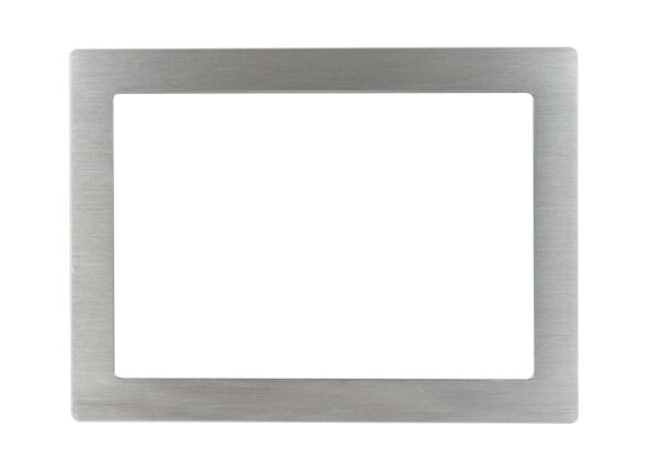ALLNET Touch Display Tablet 10 Zoll zbh. Blende für Einbaurahmen Silber Schmal