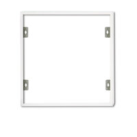 Aufbaurahmen weiß RAL 9016, Höhe 7cm, für LED Panels 625x625, steckbare Schnellmontage