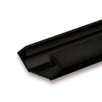 LED Eckprofil CORNER11n Aluminium schwarz RAL9005, 200cm