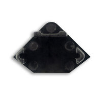 Endkappe EC96 schwarz für Profil CORNER11n, 1 STK