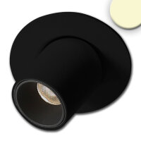 SYS-MiniAMP - LED Einbauleuchte Pipe schwarz, 3W, 24V DC,...