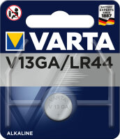 Batterie Knopfzelle V13GA (LR44) 1.55V *Varta*