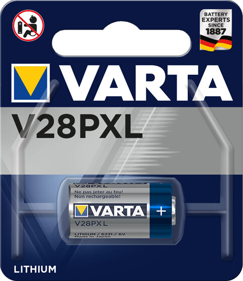 Batterie Photo 28PXL (2CR11108) 6V *Varta*