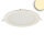 LED Downlight, 18W, rund, ultraflach, blendungsreduziert, weiß, warmweiß, CRI90