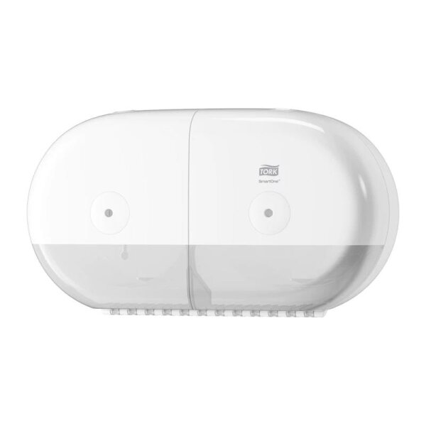 TORK SmartOne® Mini Doppelrollenspender für Toilettenpapier - T9 - weiß
