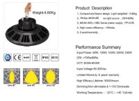 LED Spot Pendelleuchte UFO 236W für Industrie/Lag