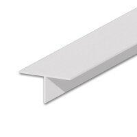 LED Trockenbau T-Profil 12, weiß RAL 9003 200cm