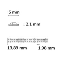 LED COB927 MICRO Linear Flexband, 24V DC, 7W, IP20,...