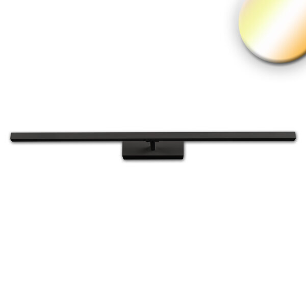 LED Spiegel- und Bilderleuchte schwenkbar, 520mm, 12W, schwarz, ColorSwitch 2700|3000|4000K