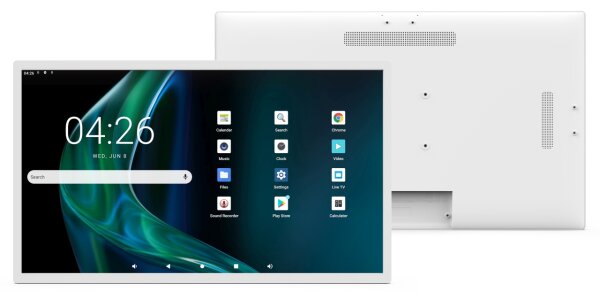 Allnet Display 32 Zoll, TV Style, Interaktives Touch Kioskterminal, Android 12, RK3588, Farbe white