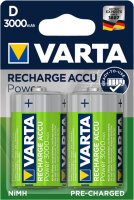 Akku D 1,2V (HR20) *Varta* Recharge Accu - 2er-Pack
