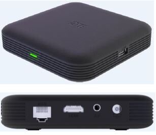 ZTE® ZXV10 B866V2K Set-top box multimedia Android TV con vídeo 4K
