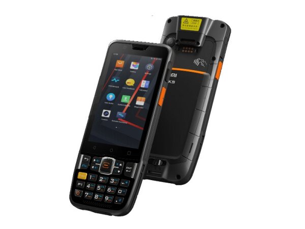 Kasse Sunmi L2k - Mobiles Industrie-Touchterminal, numerisches Keypad, 4" Display, 2D Barcodescanner, Android 7.1, 2GB/16GB