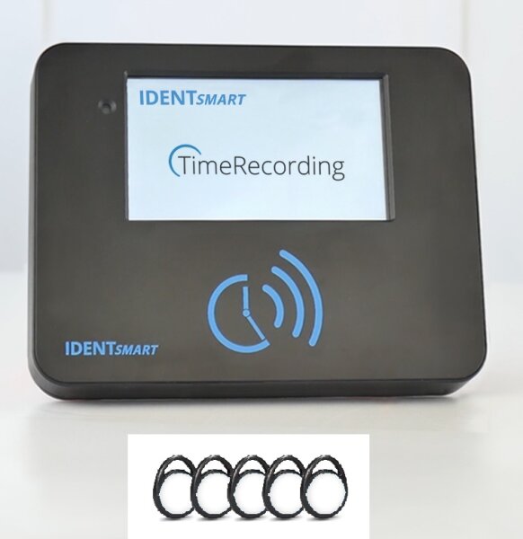 IDENTsmart Zeiterfassung ID800 TERMINAL mit  5 Token