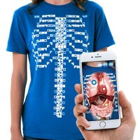 Curiscope MINT Virtuali-tee, Augmented Reality T-Shirt,...