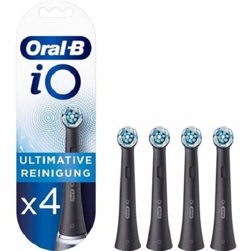 Oral-B Aufsteckbürsten iO Series Ultimate Clean 4-Pack FFU *schwarz*