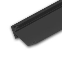 LED Eckprofil CORNER18 Aluminium schwarz RAL9005, 200cm