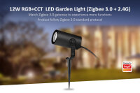 MIBOXER / Mi-Light - LED Garten Lampe 12W RGB+CCT Zigbee3.0 +2,4G 230V