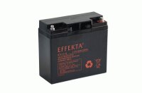 Effekta zbh. Akku 12V/ 18Ah,10-Jahresbatterien, F13/M5...