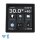 SHELLY - Wall Display schwarz - WLAN - Bluetooth