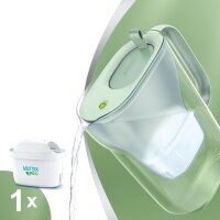 BRITA Tischwasserfilter Style eco *grün* inkl.  1...
