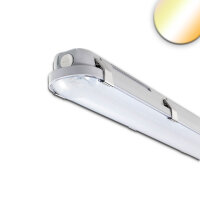 LED Wannenleuchte 150cm mit Notlichtfunktion, IP65, PowerSwitch 35-60W, ColorSwitch 3000|4000|5000K