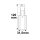 3-Phasen DALI Seiten-Einspeisung für Aufbauschiene, N-Leiter links, schwarz