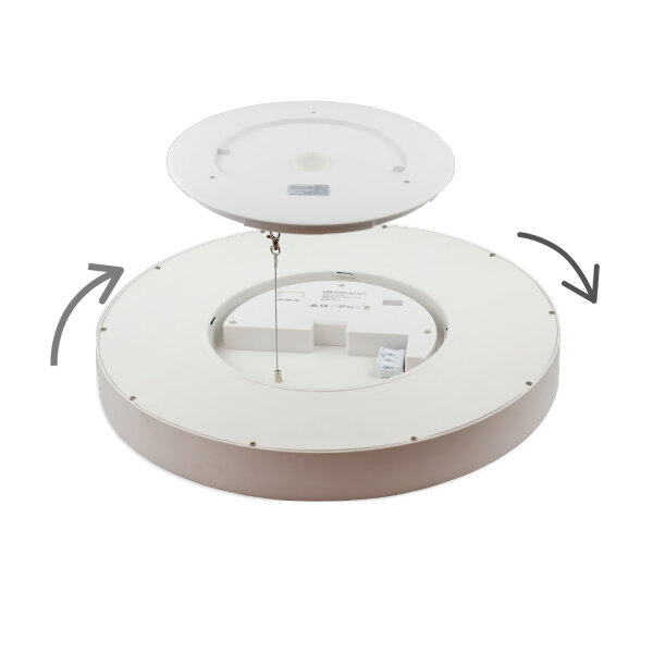LED Hängeleuchte DN400, weiß, UGR<19 2H, 20W|30W, ColorSwitch 2700 