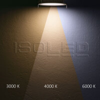 LED Downlight Reflektor 9W, 60°, 150lm/W, UGR<19, ColorSwitch 3000|4000|6000K, dimmbar