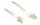 LWL-2-Faser-Patchkabel100mtr.LC-LC, 50/125um, OM3, AD=3mm