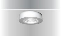 LED Deckeneinbauspot Helios weiß, rund, Aufputzrahmen