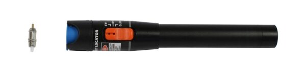 LWL Fiber Checker/Prüfer, Laserlicht, VFL für SM/MM für 1,25/2,5mm Ferrulen, bis ca. 10km, Tester