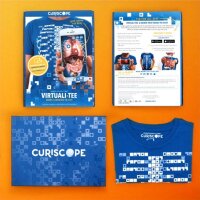 Curiscope MINT Virtuali-tee, Augmented Reality T-Shirt, Größe XL für Kinder