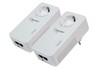 ALLNET Powerline 1200Mbit 2er Bundle Bridge RJ45...